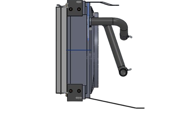 水箱散熱器側(cè)視圖-柴油發(fā)電機(jī)組.png