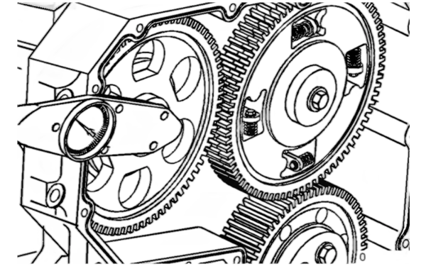 擰緊凸輪軸剪式齒輪固定螺釘-柴油發(fā)電機(jī)組.png