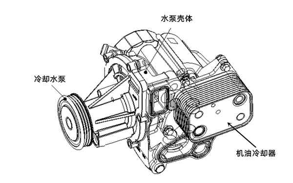 冷卻水泵結(jié)構(gòu)圖-柴油發(fā)電機(jī)組.png