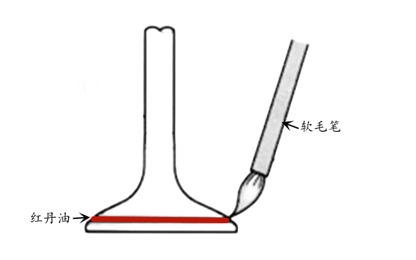 氣門與門座密封性檢查（涂油法）.png