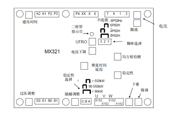 MX321調(diào)壓板外形圖-斯坦福發(fā)電機(jī).png