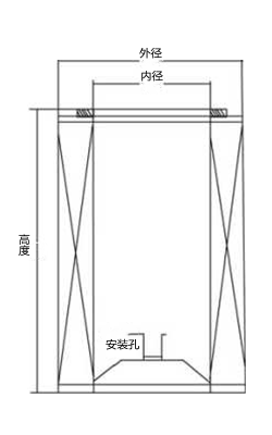 空氣濾清器外形尺寸-康明斯柴油發(fā)電機(jī)組.png