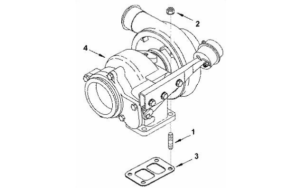 增壓器-6BT5.9G2康明斯柴油發(fā)電機(jī)組零件圖.png