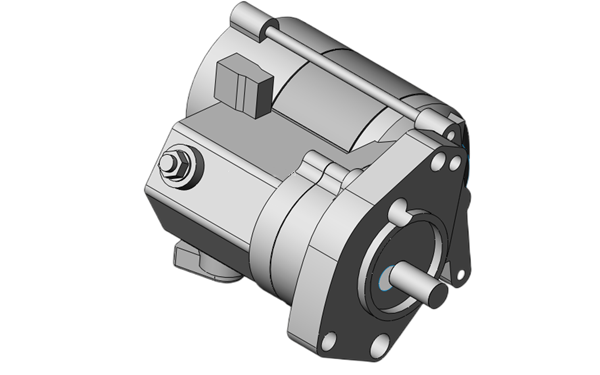 啟動(dòng)馬達(dá)模型圖-柴油發(fā)電機(jī)組.png