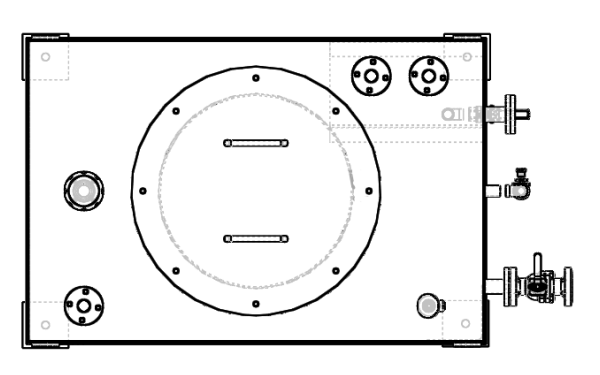 日用油箱頂部俯視圖-柴油發(fā)電機(jī)組.png