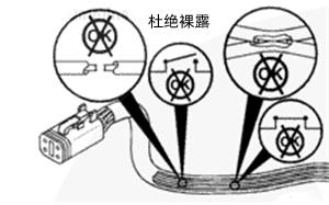 檢查有無損壞或裸露的導線-康明斯柴油發(fā)電機組.png