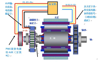 永磁發(fā)電機（PMG）結構圖-康明斯柴油發(fā)電機組.webp.png