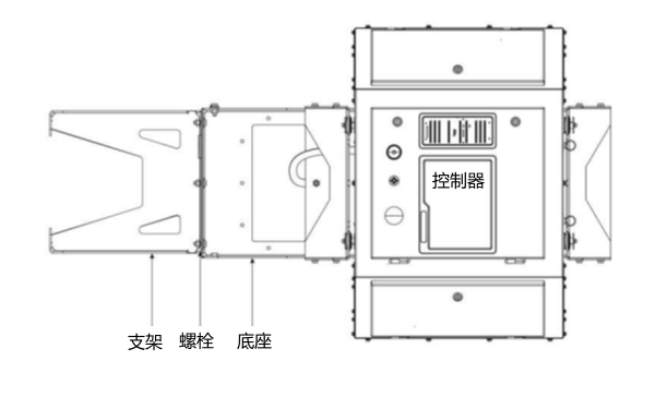 康明斯發(fā)電機(jī)組控制箱底座支架.png