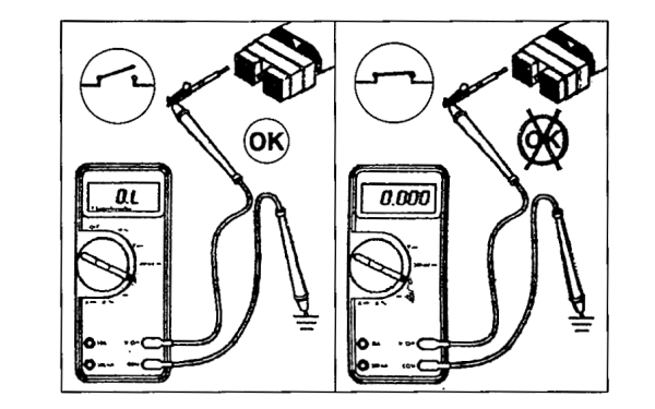 萬用表應(yīng)顯示開路，電阻應(yīng)大于100kΩ.png