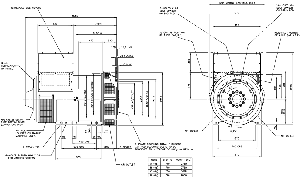 PI734A斯坦福發(fā)電機(jī)外形圖紙.png