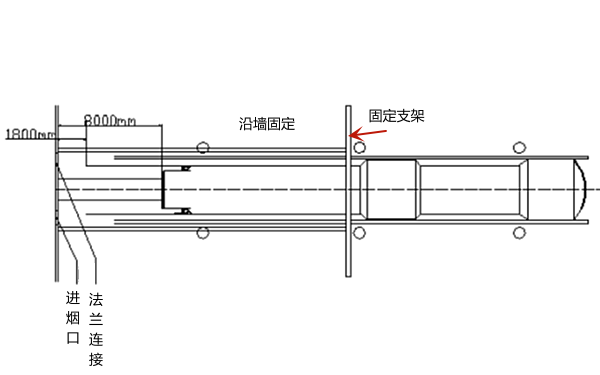 發(fā)電機房鋼制煙囪施工圖.png